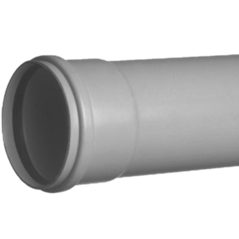 Detalle del artículo: MT. TUBO FLEXIBLE PVC 110 GRIS