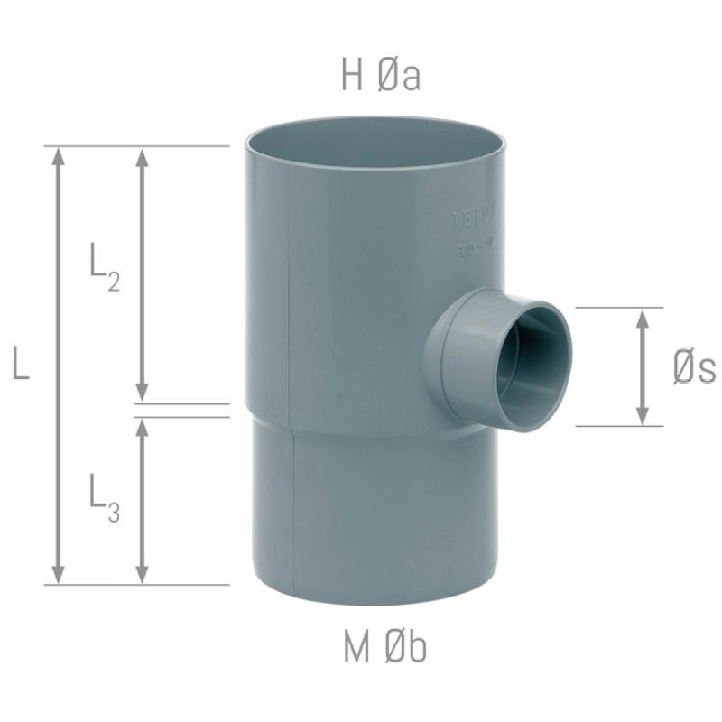 Manguito corredero bct-110 diámetro 110 para tubo pvc: información