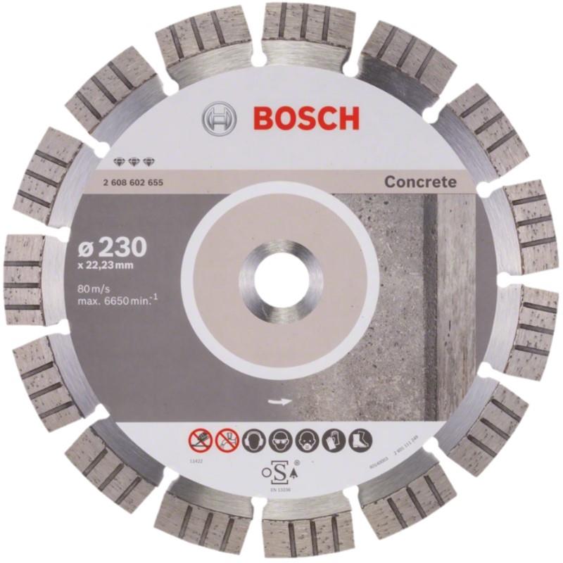 Imagen para Bosch Disco Diamante Best Concrete Hormigón de SlauES